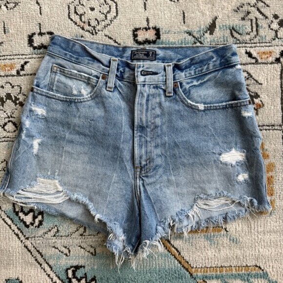 Abercrombie jean shorts - Picture 1 of 4